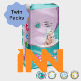 INNHJ-HUB-001 MODEL WHOLESALE NEWBORN MINI MIDI MAXI JUNIOR EXTRA LARGE FLEXIBLE UNISEX PREMIUM ABSORBENT DIAPERS